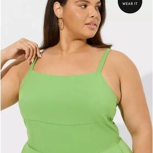 Torrid Lime Green Strappy Jumpsuit